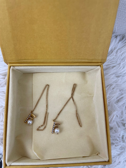 Fendi Gold Earrings A-16167