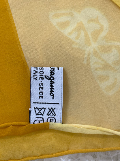 Ferragamo Yellow Scarves A-16168