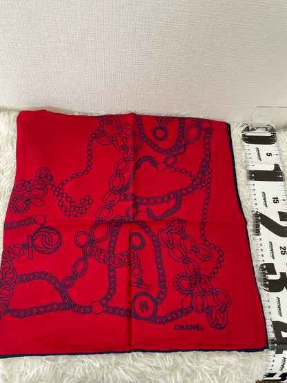 Chanel Red Scarves A-16169