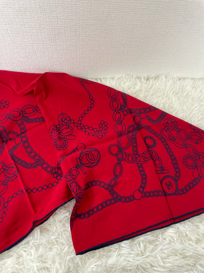Chanel Red Scarves A-16169