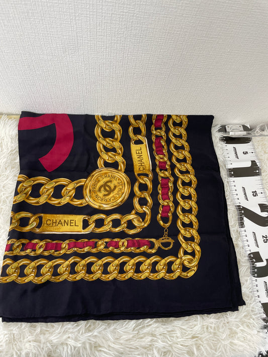 Chanel Black Scarves A-16170