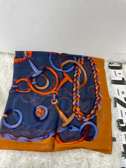 Celine Navy Scarves A-16171