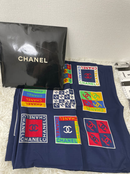 Chanel Navy Scarves A-16172