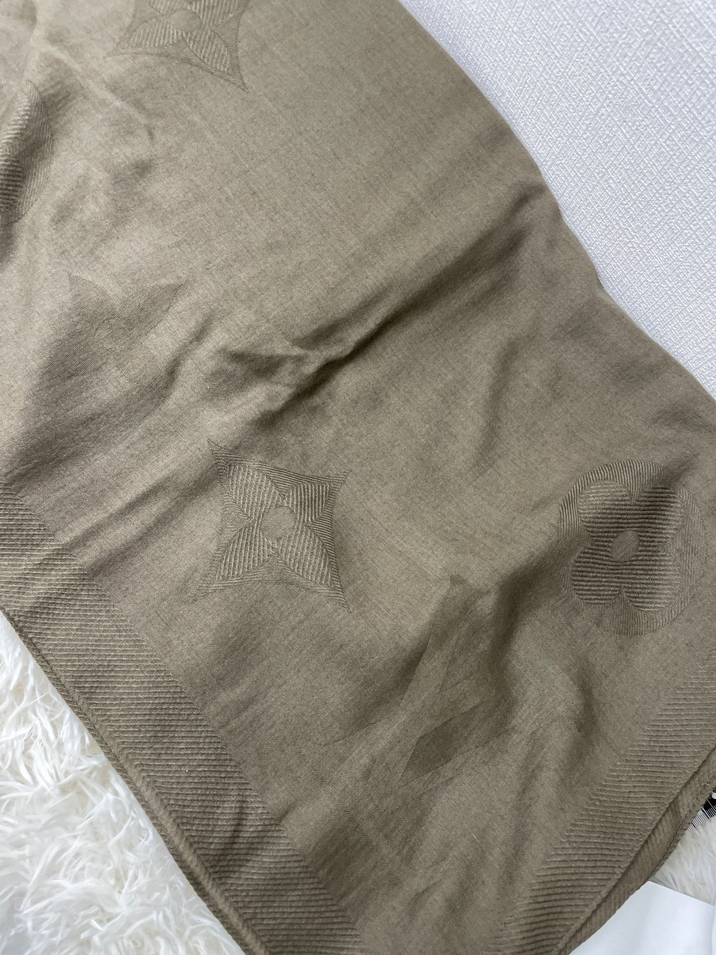 Louis Vuitton Green Scarves A-16174