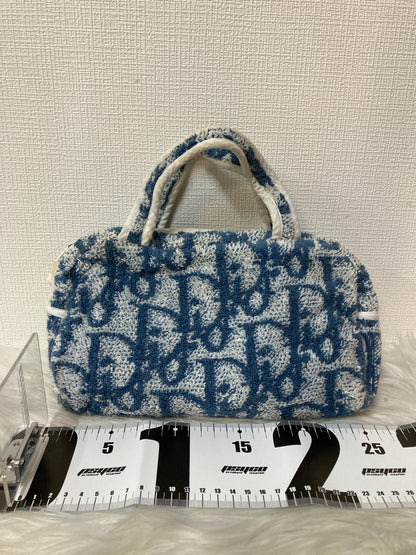 Dior Navy Handle Bags A-16187