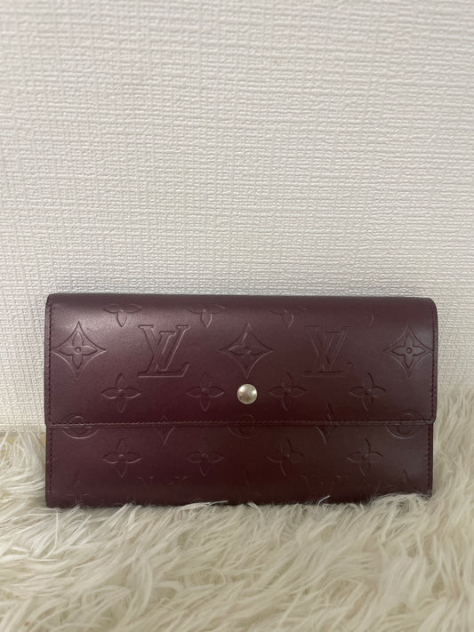 Louis Vuitton Red Wallets A-16191