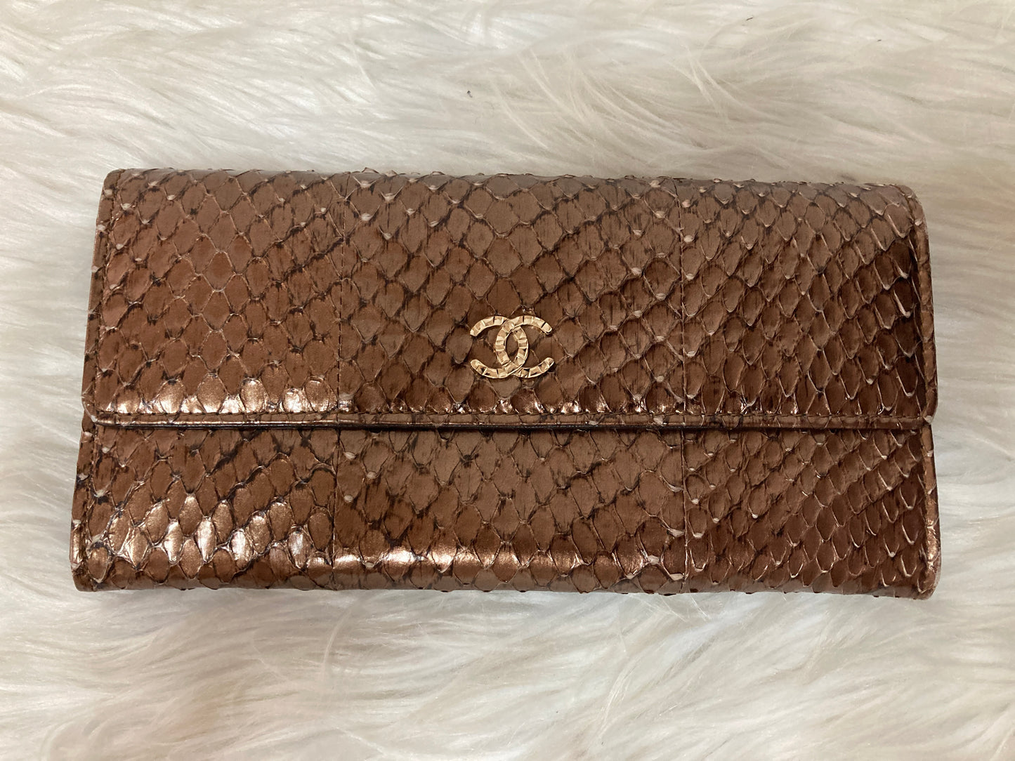 Chanel Brown Wallets A-16215