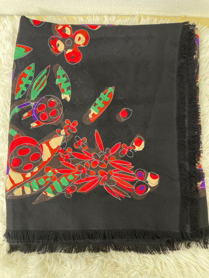 Louis Vuitton Black Scarves A-16232