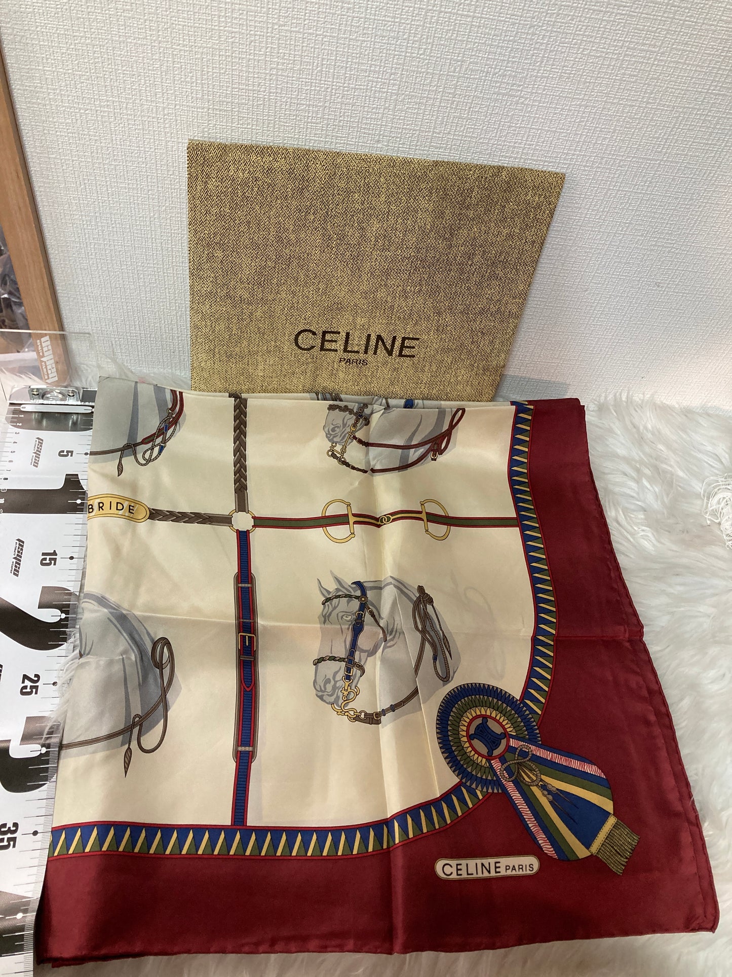 Celine Beige Scarves A-16246