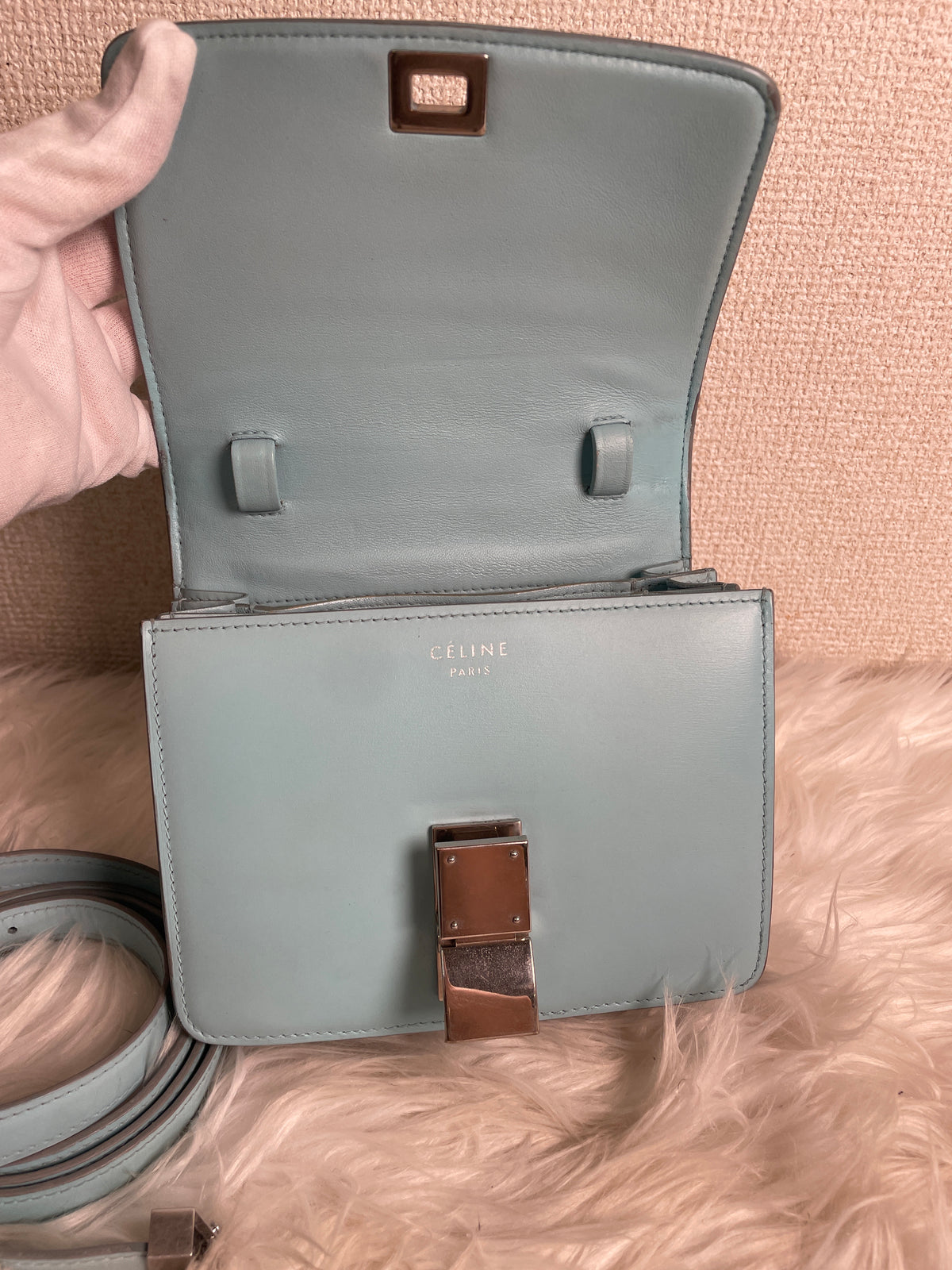 Celine Blue Shoulder Bags A-16254