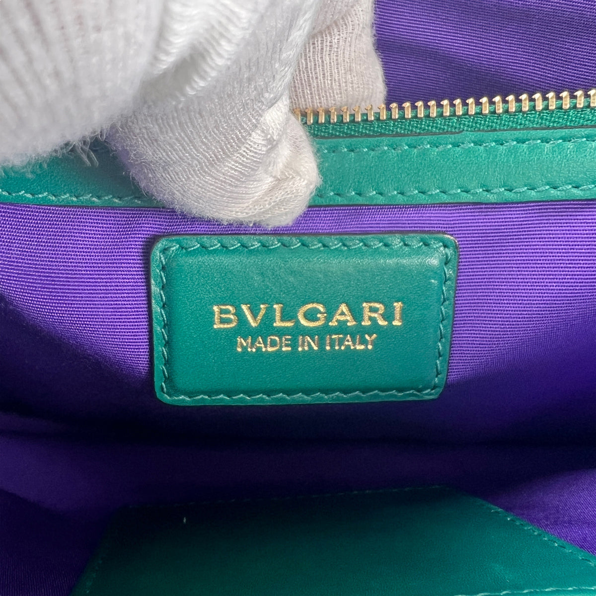 Bvlgari Green Shoulder Bags A-16258