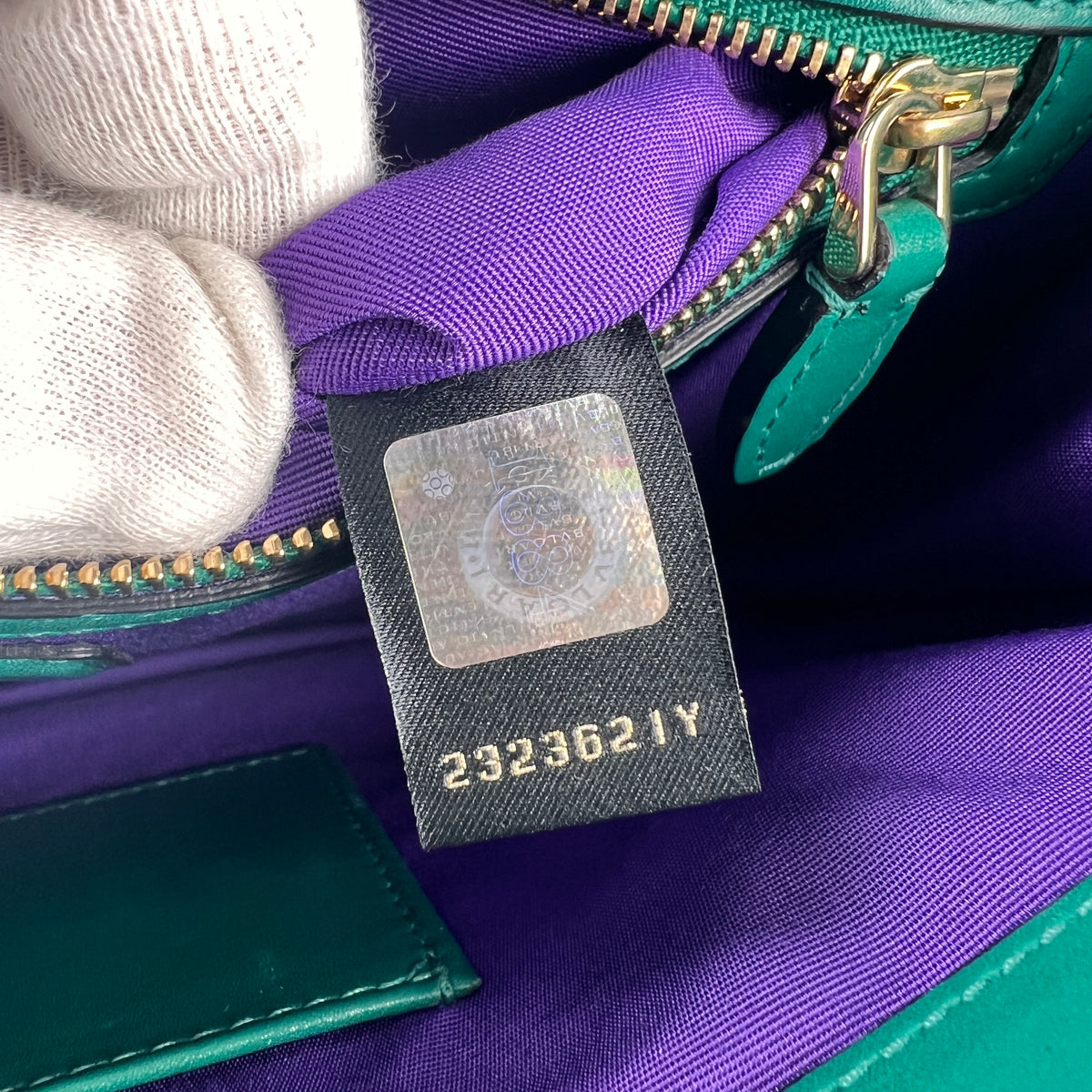 Bvlgari Green Shoulder Bags A-16258
