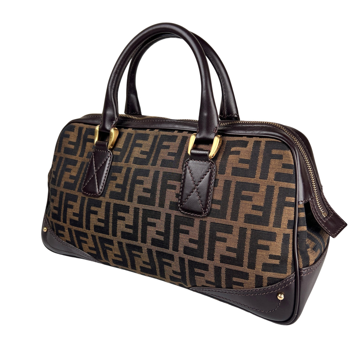 Fendi Brown Handle Bags A-16264