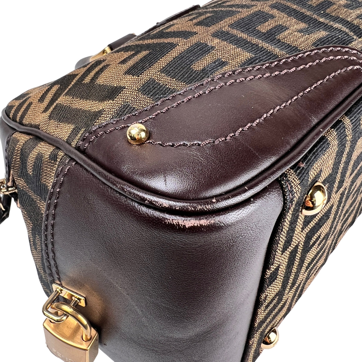Fendi Brown Handle Bags A-16264