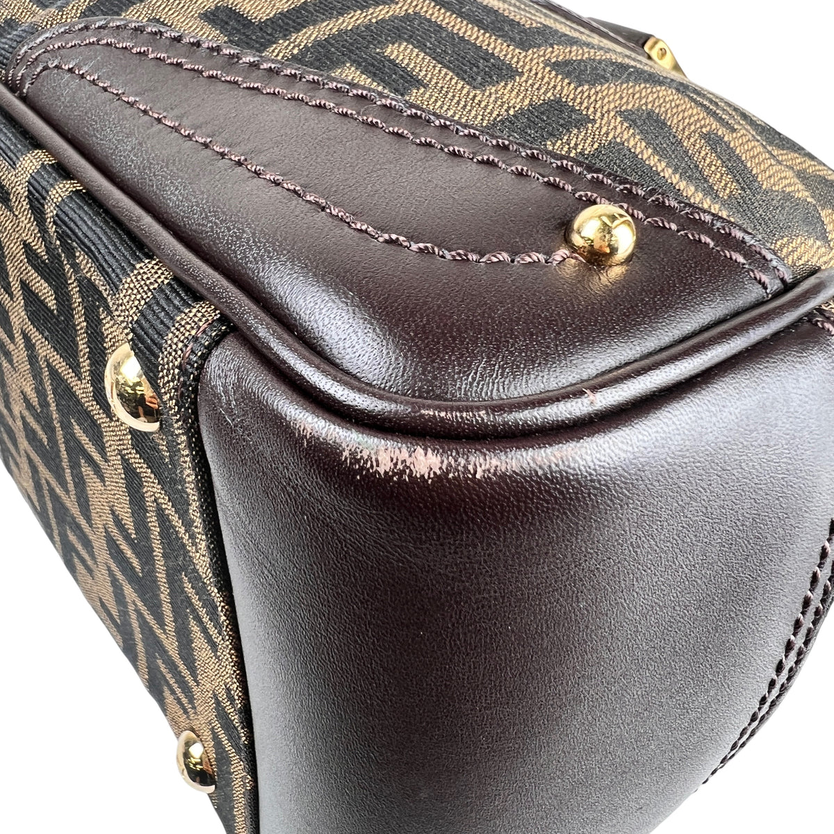 Fendi Brown Handle Bags A-16264