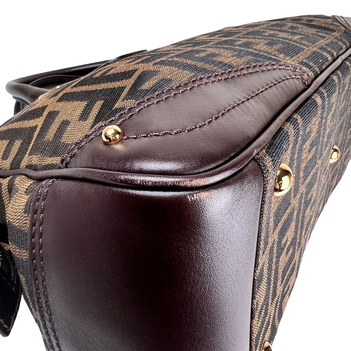 Fendi Brown Handle Bags A-16264
