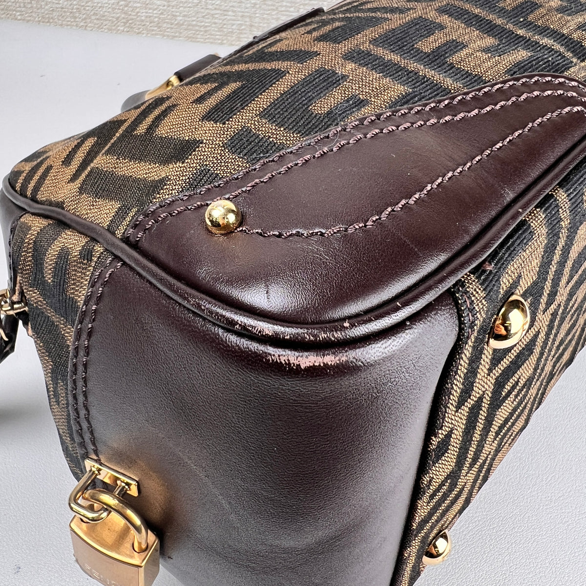 Fendi Brown Handle Bags A-16264
