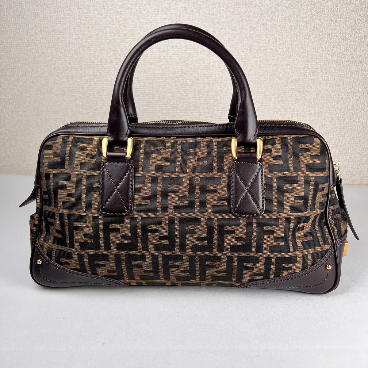 Fendi Brown Handle Bags A-16264