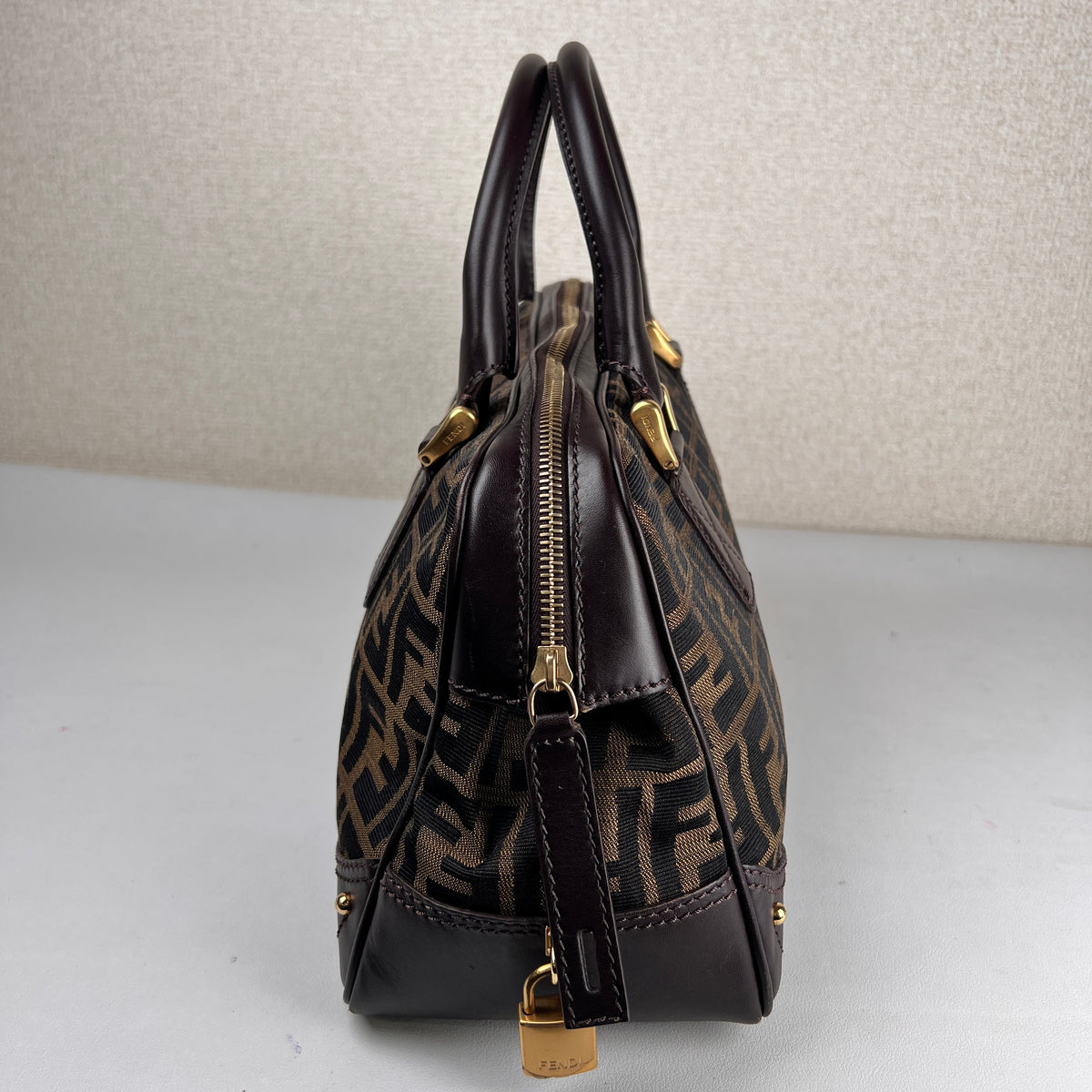 Fendi Brown Handle Bags A-16264