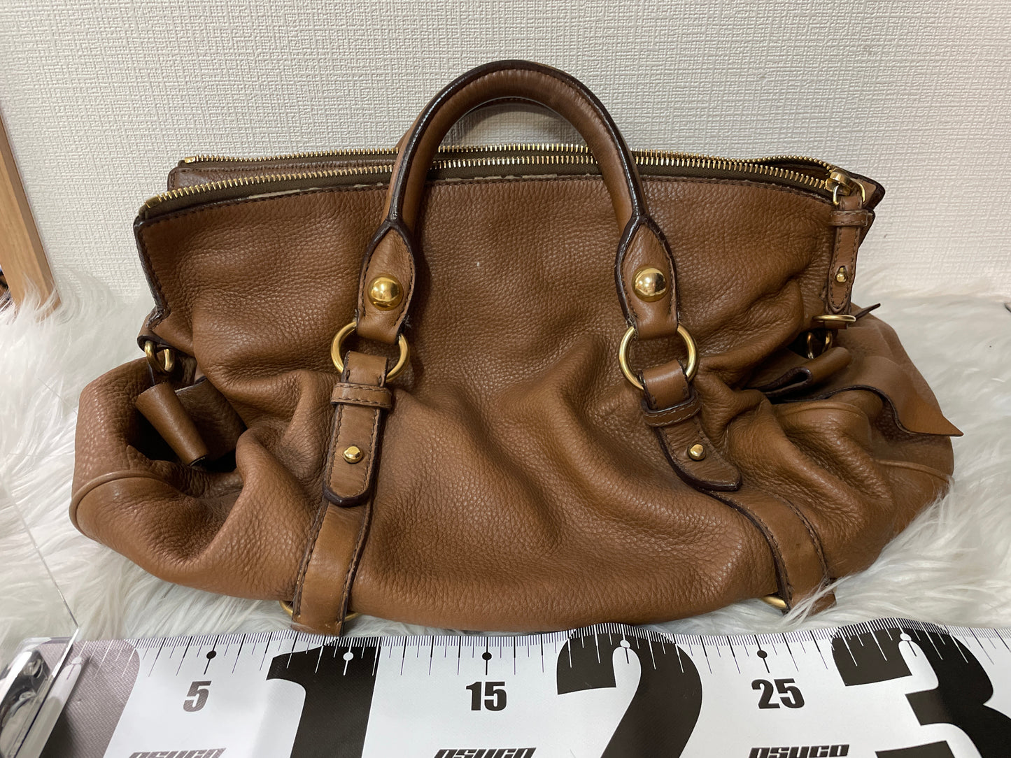 Miu Miu Brown Handle Bags A-16265