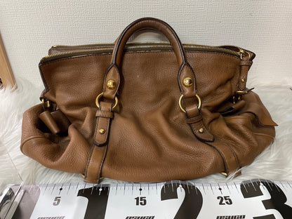 Miu Miu Brown Handle Bags A-16265