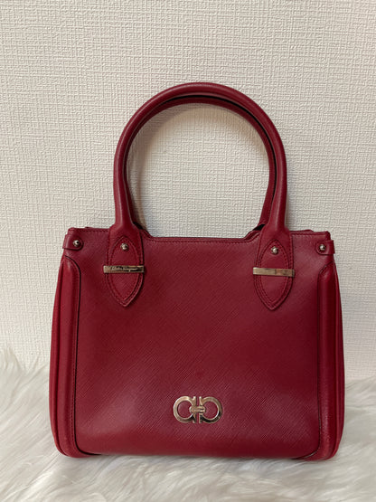 Ferragamo Red Handle Bags A-16282