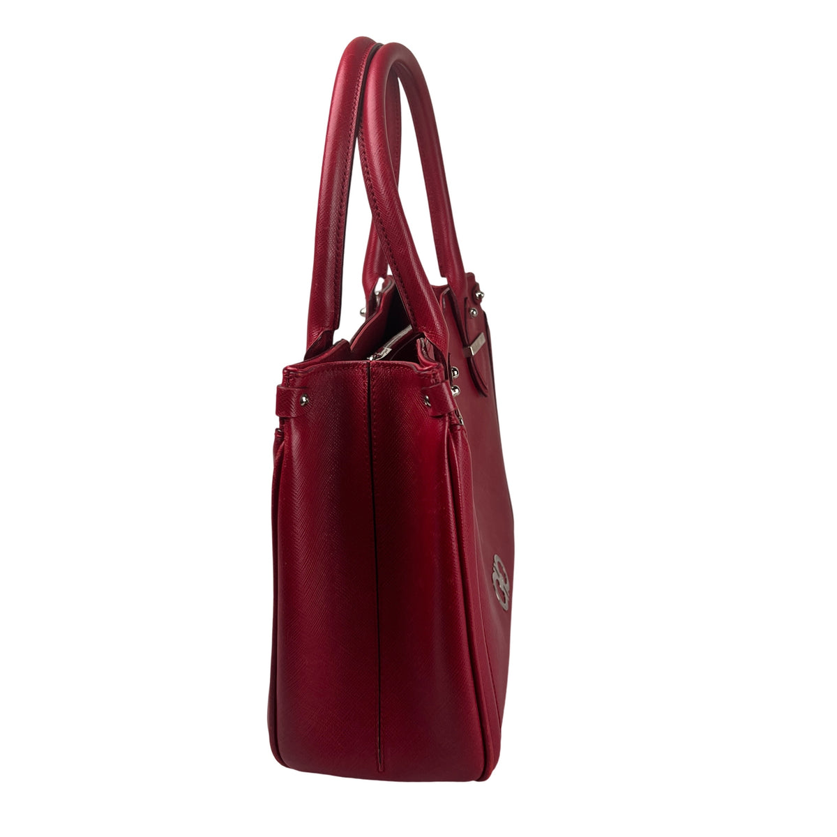 Ferragamo Red Handle Bags A-16282