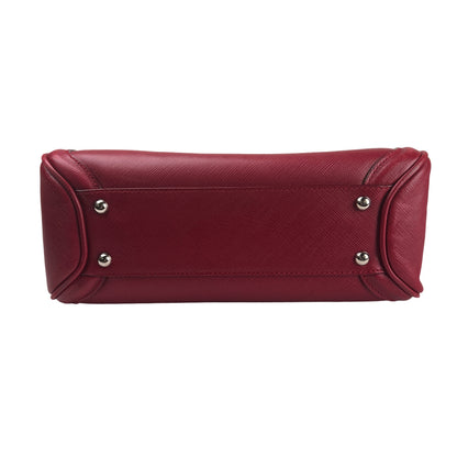 Ferragamo Red Handle Bags A-16282