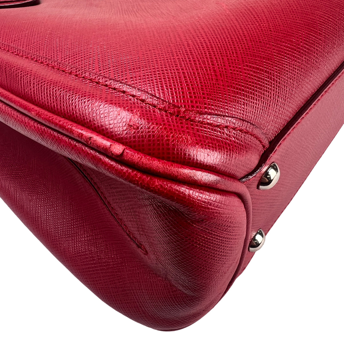 Ferragamo Red Handle Bags A-16282