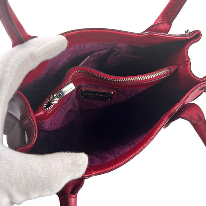 Ferragamo Red Handle Bags A-16282