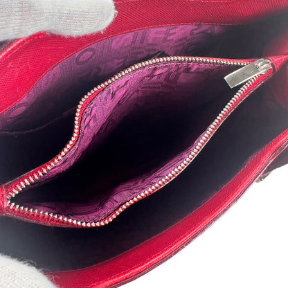 Ferragamo Red Handle Bags A-16282