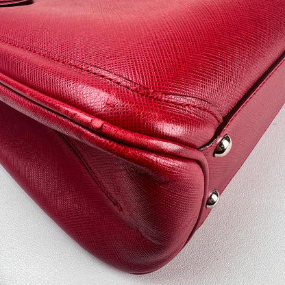 Ferragamo Red Handle Bags A-16282