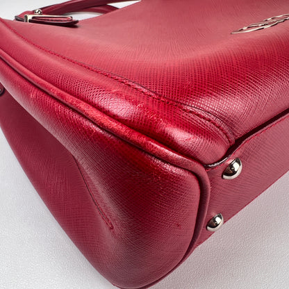 Ferragamo Red Handle Bags A-16282