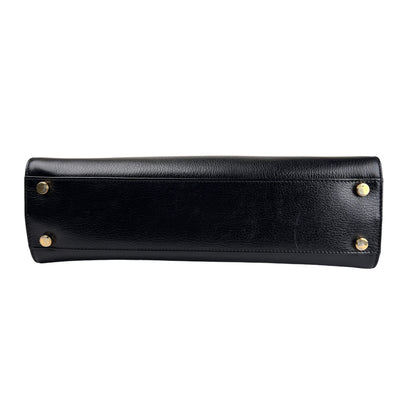 Ferragamo Black Handle Bags A-16298