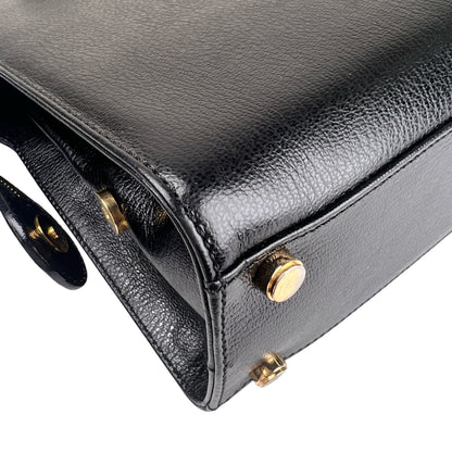 Ferragamo Black Handle Bags A-16298