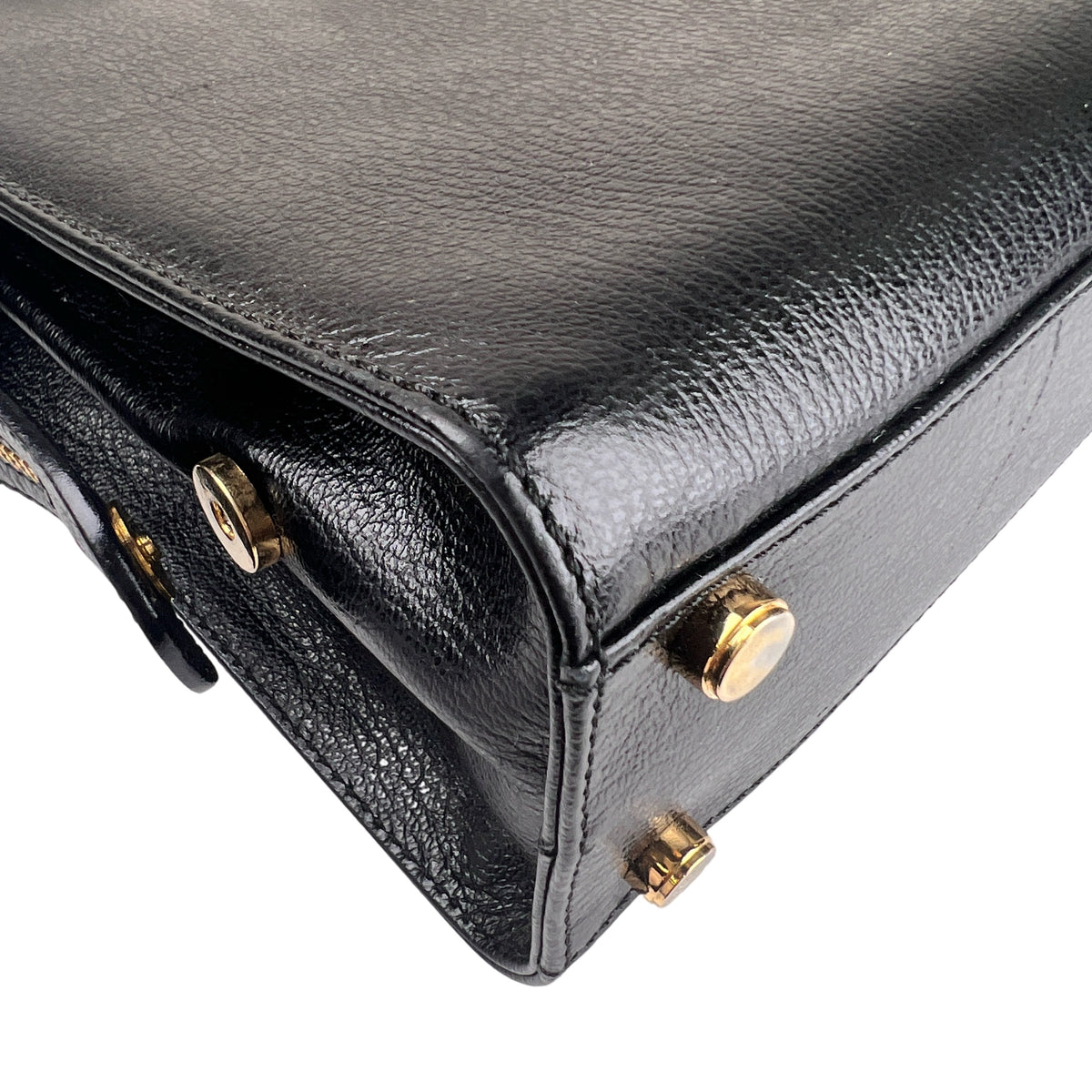 Ferragamo Black Handle Bags A-16298