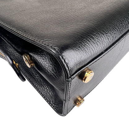 Ferragamo Black Handle Bags A-16298
