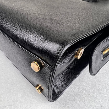 Ferragamo Black Handle Bags A-16298