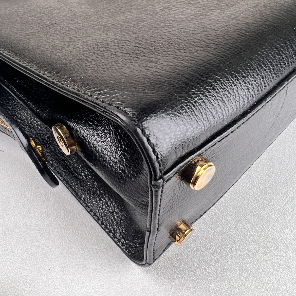 Ferragamo Black Handle Bags A-16298