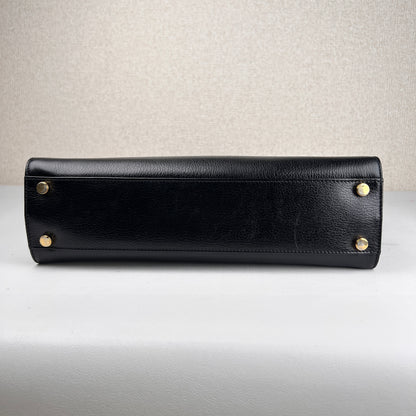 Ferragamo Black Handle Bags A-16298