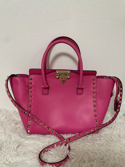 Valentino Purple Handle Bags A-16302