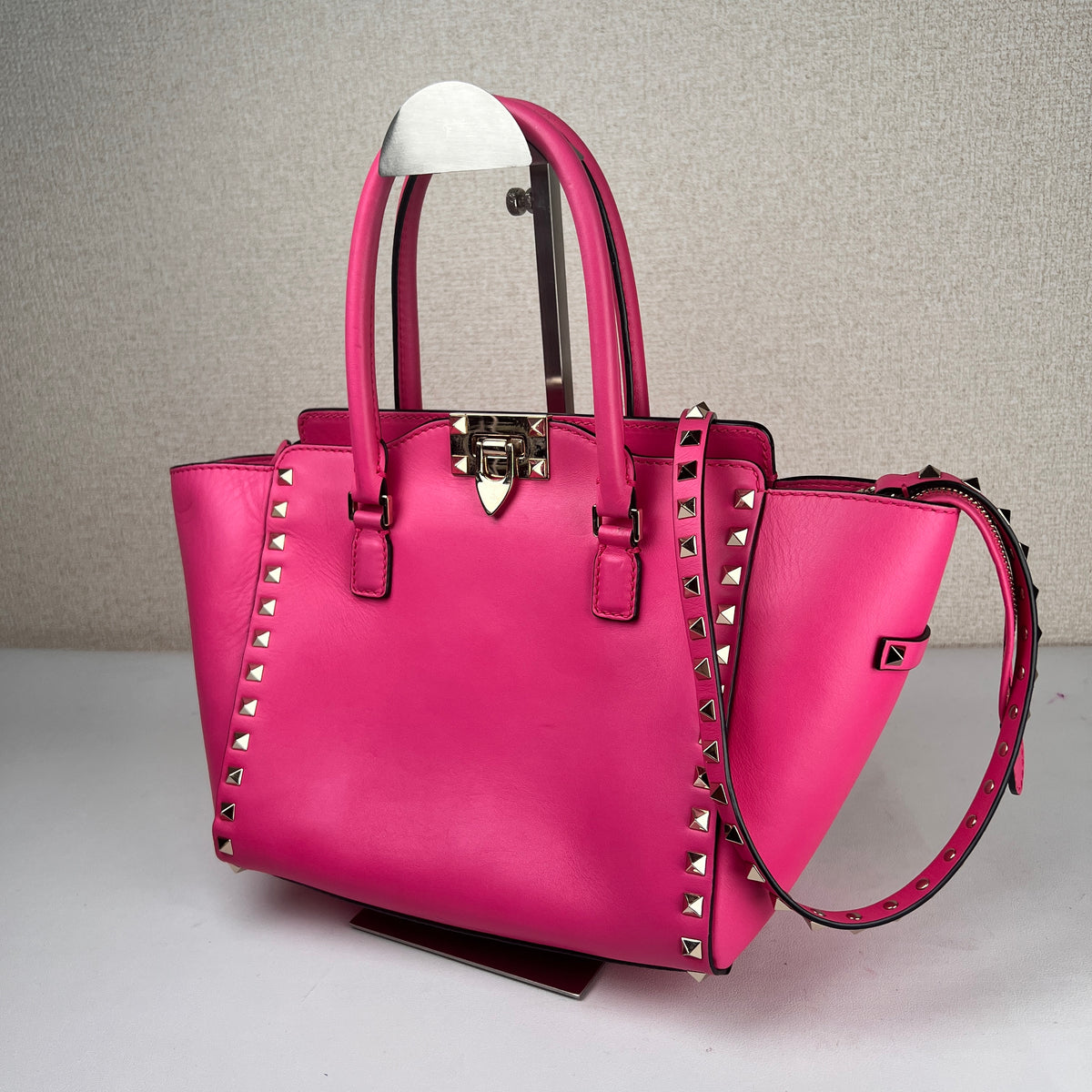 Valentino Purple Handle Bags A-16302