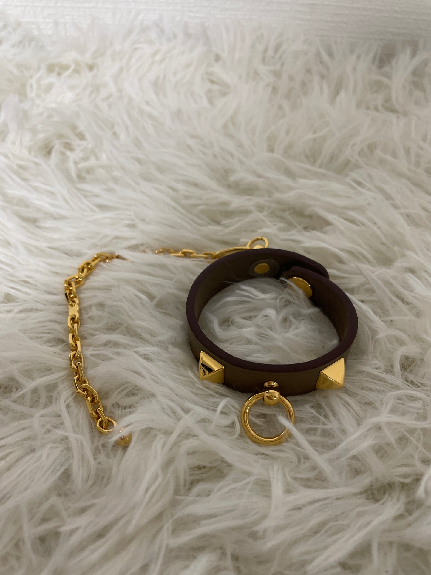 Hermes Brown Small goods A-16309