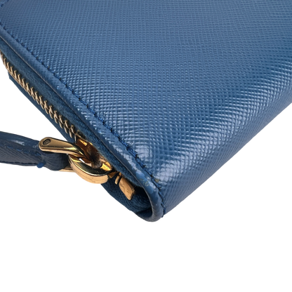 Prada Navy Wallets A-16319
