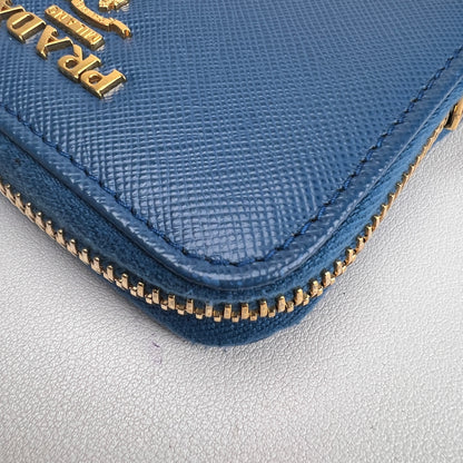 Prada Navy Wallets A-16319