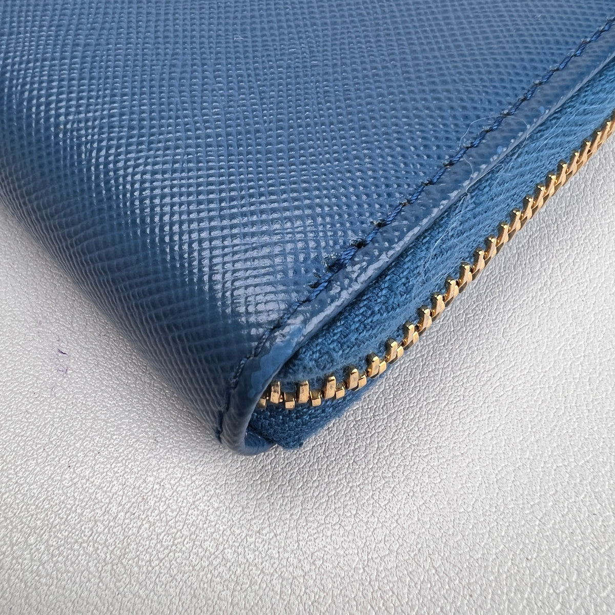 Prada Navy Wallets A-16319