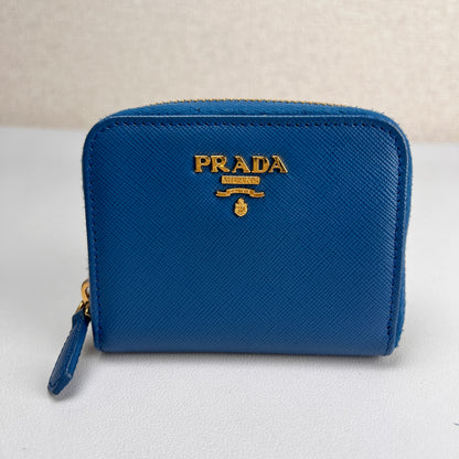 Prada Navy Wallets A-16319