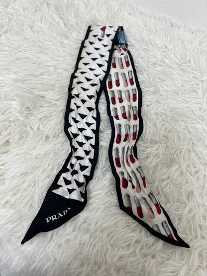 Prada White Scarves A-16325