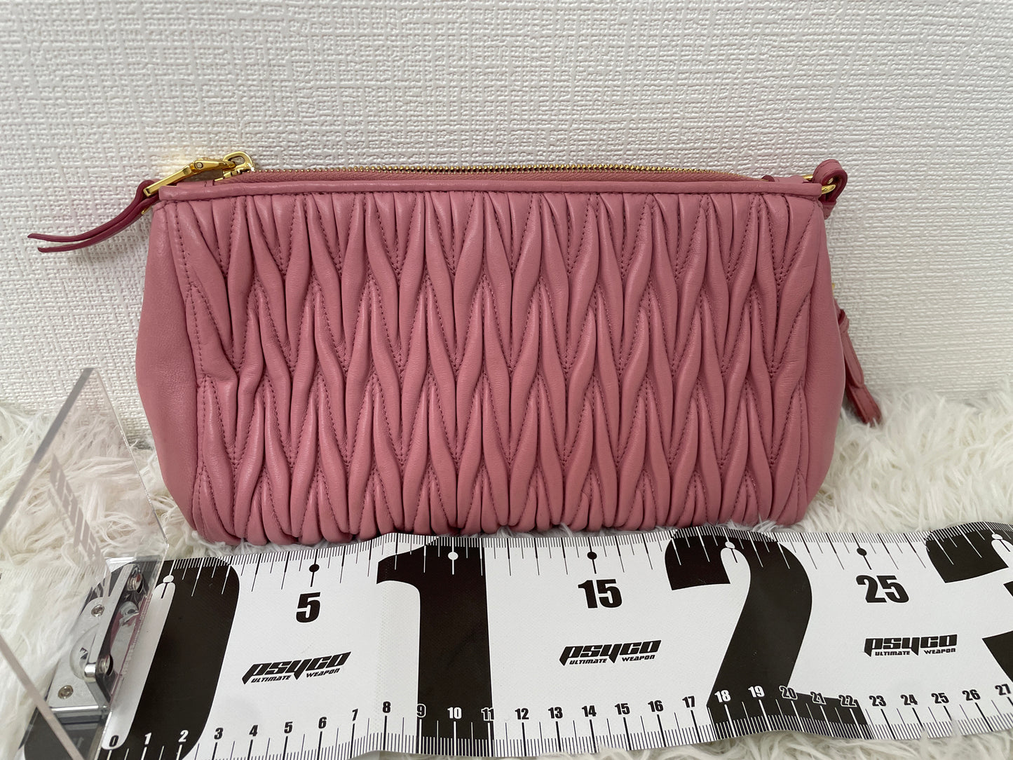 Miu Miu Pink Pouches A-16327
