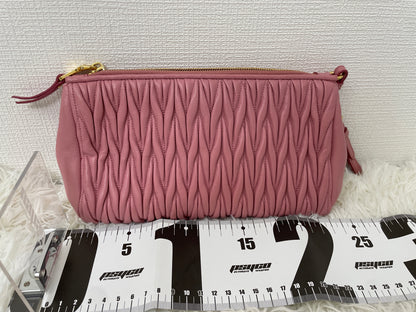 Miu Miu Pink Pouches A-16327